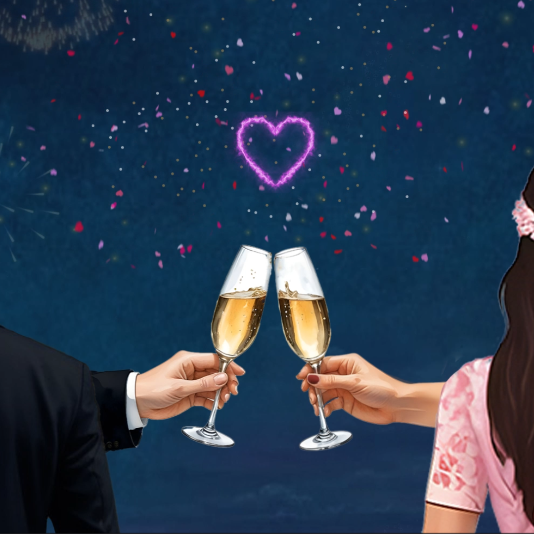 Twilight Toast Save The Date